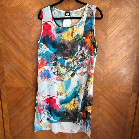 🇨🇦 Sleeveless Beach Dress (M) - Picture 1 of 4